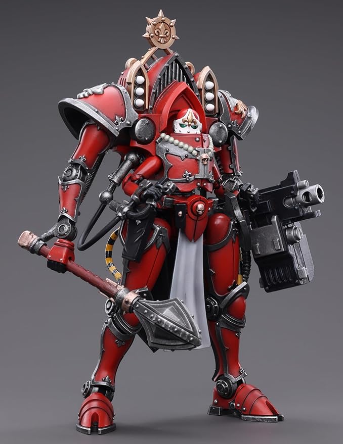 JOYTOY Warhammer 40K 1/18 Action Figures, Adepta Sororitas Paragon Warsuit Sister Merewal Perfect for Collectors & Decor, Ideal Gift for Birthdays, Christmas, Character Figure - JT4508
