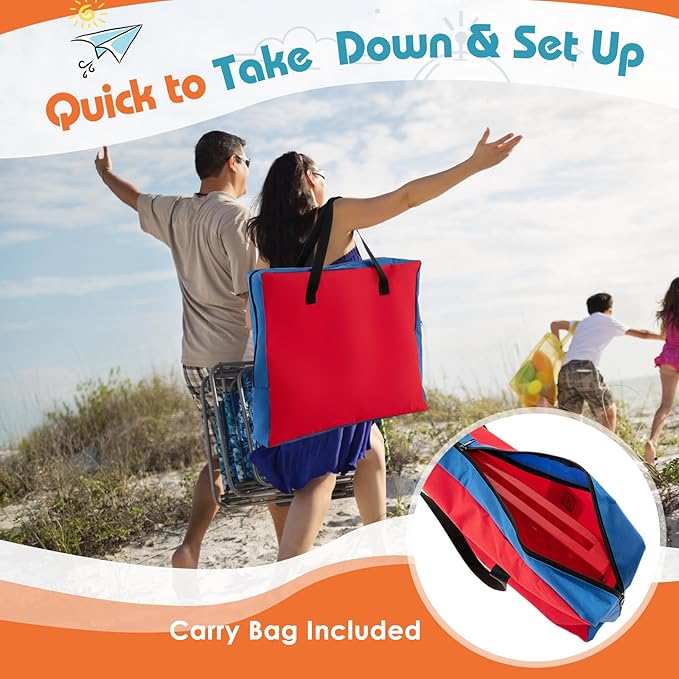 COSTWAY Giant 4 in a Row Game with Storage Carry Bag, Jumbo 4-to-Score Game with Chesses, Quick Release Slider for Kids Adults, Indoor Outdoor Backyard, Free-Standing/Wall-mounting (Red&Orange)