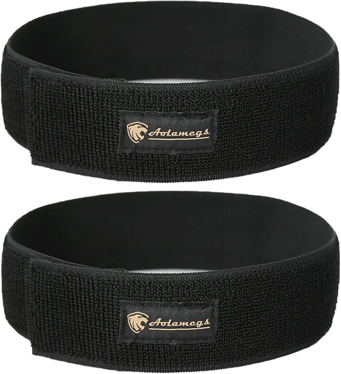 Aolamegs Yoga Mat Strap,Heavy Duty Bungee Straps Band,Wrap Organizer for Yoga Mat/Workout/Exercise(20" L x 2" W)