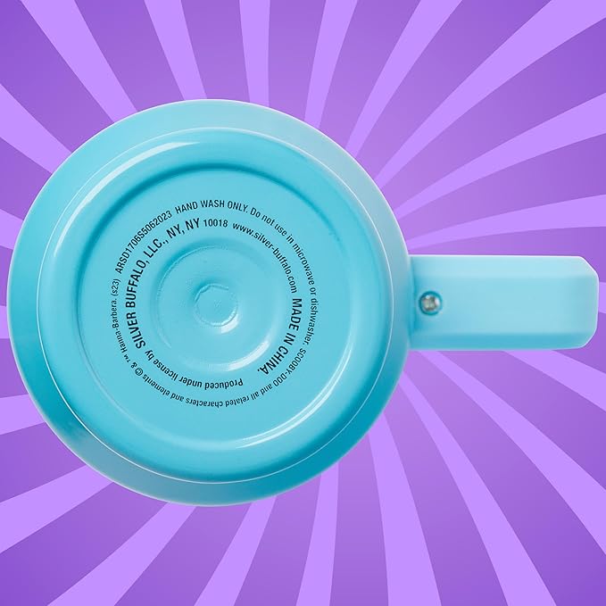 Silver Buffalo Scooby Doo Mystery Machine Featuring Shaggy, Velma, Fred and Daphne Double Walled Stainless Steel Tumbler with Handle and Straw, Fits in Standard Cup Holder, 40 Ounces