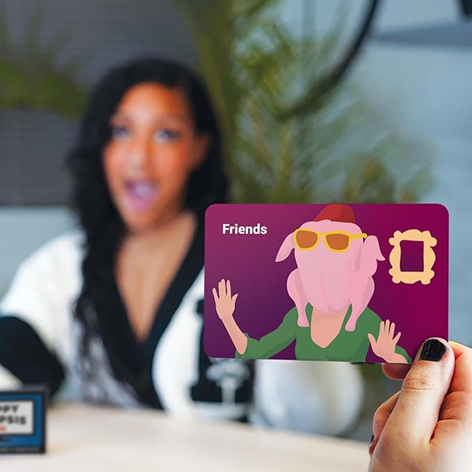 Bubblegum Stuff Sloppy Synopsis: TV - Hilarious Card Game for TV Buffs - 55 Iconic Shows with Dreadful Descriptions - Test Your Knowledge and Quick Thinking - Perfect for Game Nights and Parties!
