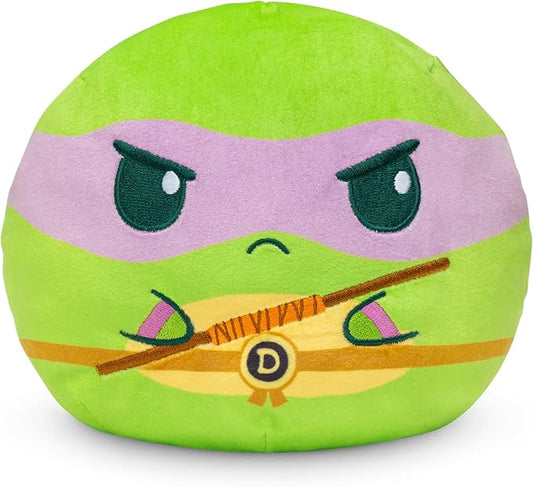 TeeTurtle Teenage Mutant Ninja Turtles 6" Reversible Plushie - Donatello - Cute Kawaii Soft Stuffed Animal
