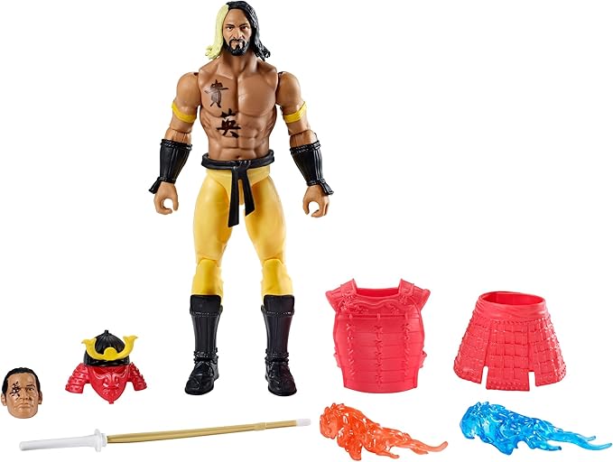 WWE MATTEL Superstar Seth Rollins Ninja Pack
