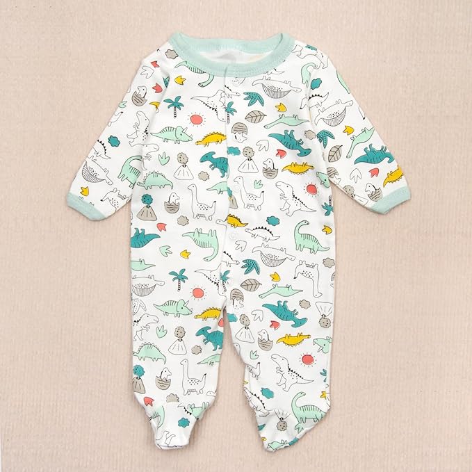 PEDOLLTREE Reborn Baby Doll Clothes Dinosaurs 5 Pcs Set for 17-22 Inch Baby Doll Clothes Outfits Accessories Newborn Boy&Girl