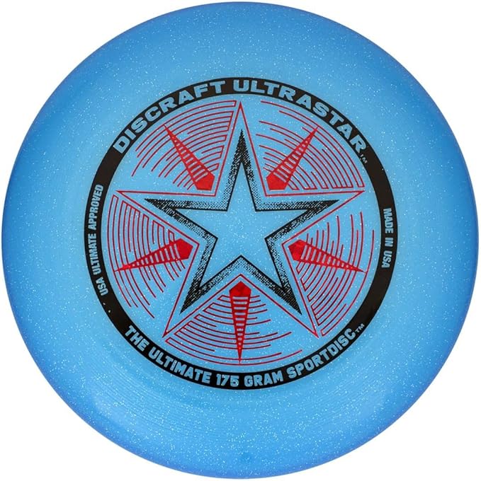 Discraft 175 Gram Sparkle Blue Ultrastar Sport Disc