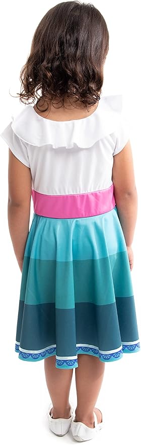 Little Adventures Miracle Princess Twirl Dress - Machine Washable Girls Child Pretend Play and Party Outfit with No Glitter