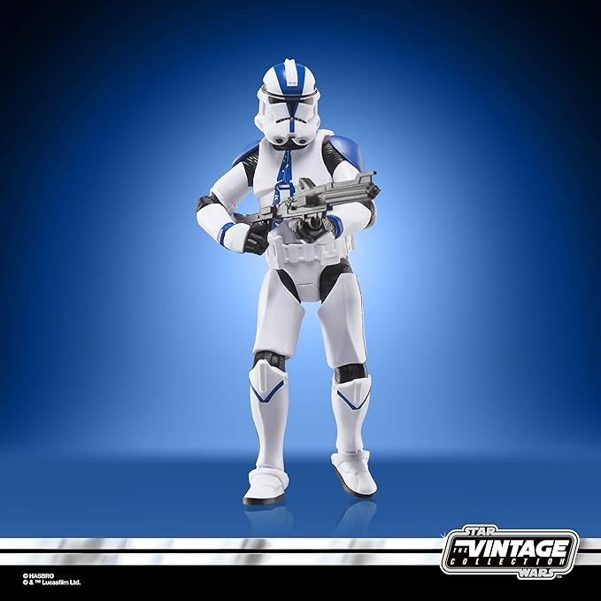 STAR WARS The Vintage Collection Clone Trooper (501st Legion), OBI-Wan Kenobi 3.75 Inch Collectible Action Figure