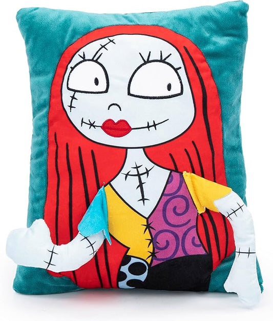 Disney Nightmare Before Christmas Sally 3D Snuggle Plush Pillow - Super Soft Plush Pillow - Measures 15 Inches