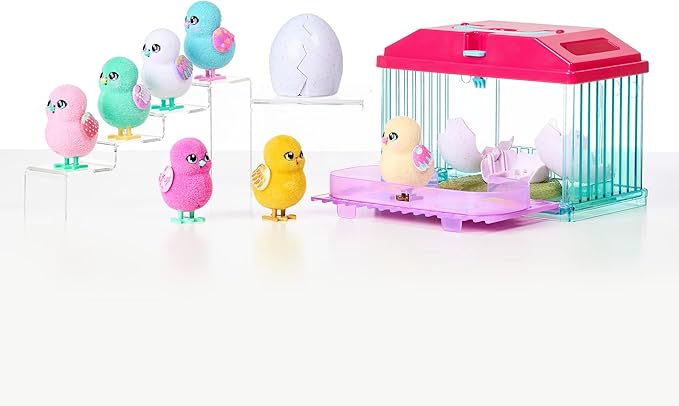 Little Live Pets Toy Chicken Coop, Interactive Hutch Animal Playset with 1 Surprise Baby, 20+ Sounds– Outdoor Toys for 5+ Year Old Girls