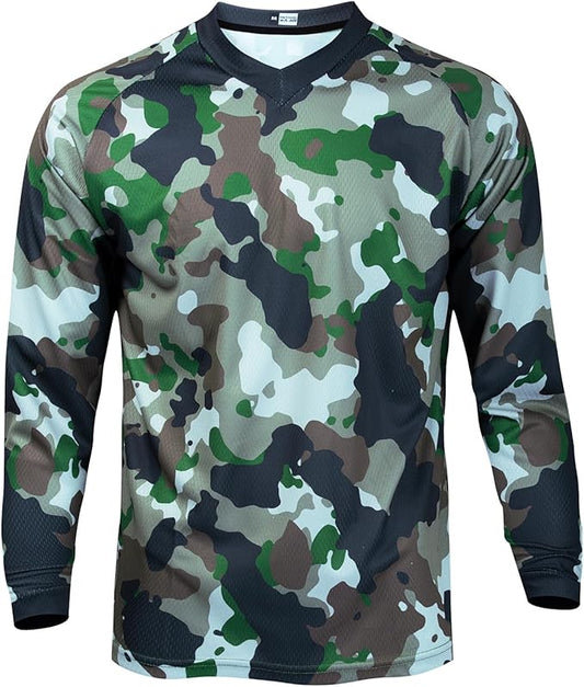 Weimostar Dirt Bike Jersey Youth Long Sleeve Off-Road Motocross Downhill Cycling t Shirt MTB Bicycle Biking Top for Boy Girl