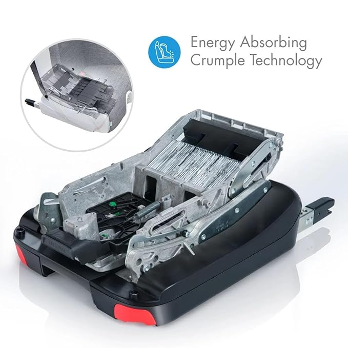 Clek Foonf Convertible Car Seat with Rigid Latch System, Crumple Zone Safety System, Adjustable Headrest, Reclining Design, Anti-Rebound Bar & Flame Retardant-Free (Highlands Ziip)