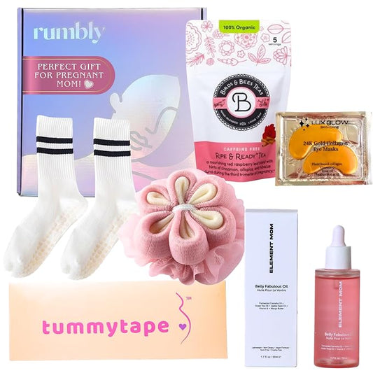 3rd Trimester Mom-to-Be Essentials Box - Pregnancy Gifts for Expecting Mom - Care Package with Essential New Mommy Items & Pregnancy Must-Haves - Third Trimester