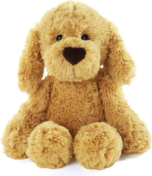 The Golden Retriever Plush, Dogs Stuffed Animals, 10" Golden Retriever Stuffed Animal, Ideal Christmas Animal Gift for Toddlers, Kids & Teens, for Ages 3-14