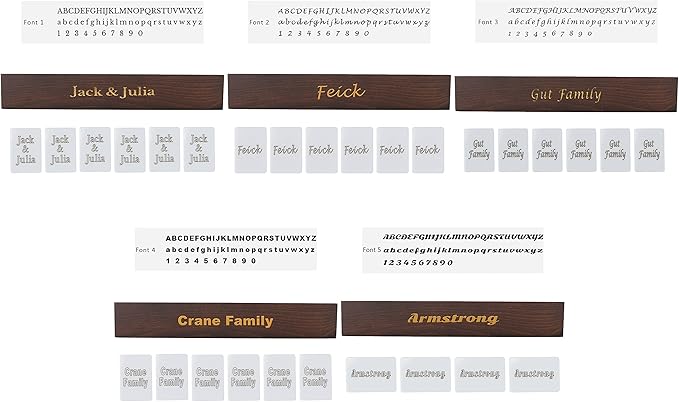 Personalized Wooden Rummy Game Set - Straight Custom Racks and Tiles with Case