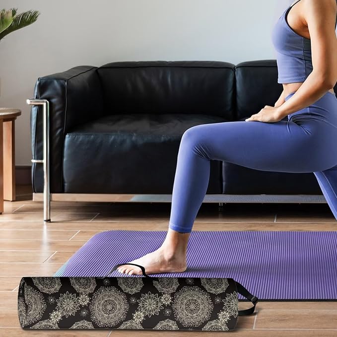 Yoga Mat Bags for Women Lightweight Gym Bag with Strap Full Zip Yoga Accessories