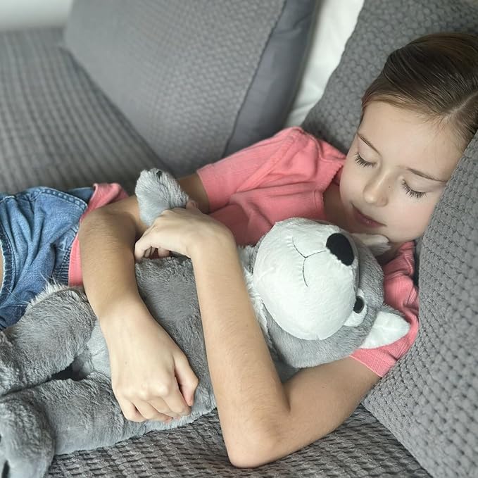 MaoGoLan Big Wolf Plush Toy 22'' Large Wolf Stuffed Animal Fluffy Wolves Stuffy for Kids Girls Boys Party Favors Christmas Valentine's Day Easter Birthday