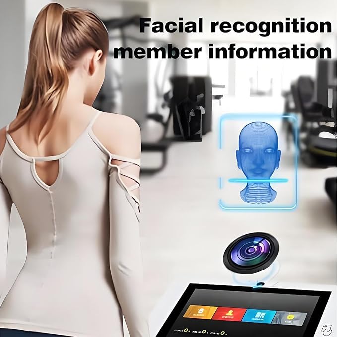 Intelligent Body Scanner,Bioimpedance Analysis Machine,Full Body Composition Scanning System,High Definition Touch Monitor,Premium Health Monitor for Home Fitness Management