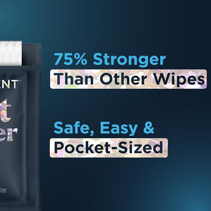 Promescent Desensitizing Delay Spray for Men (2.6 ml) to Help You Last Longer in Bed + Delay Wipes (7 Count) Sexual Enhancer with Extended Climax Control with Benzocaine