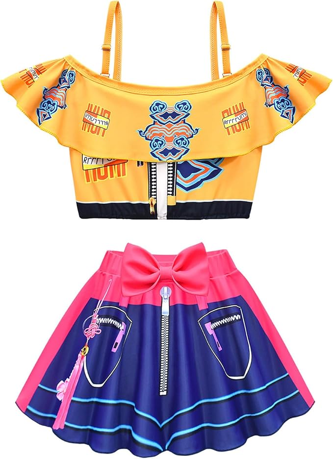 Swimsuits for Girls Merch Costume Swimwear for Kids Bathing Suits