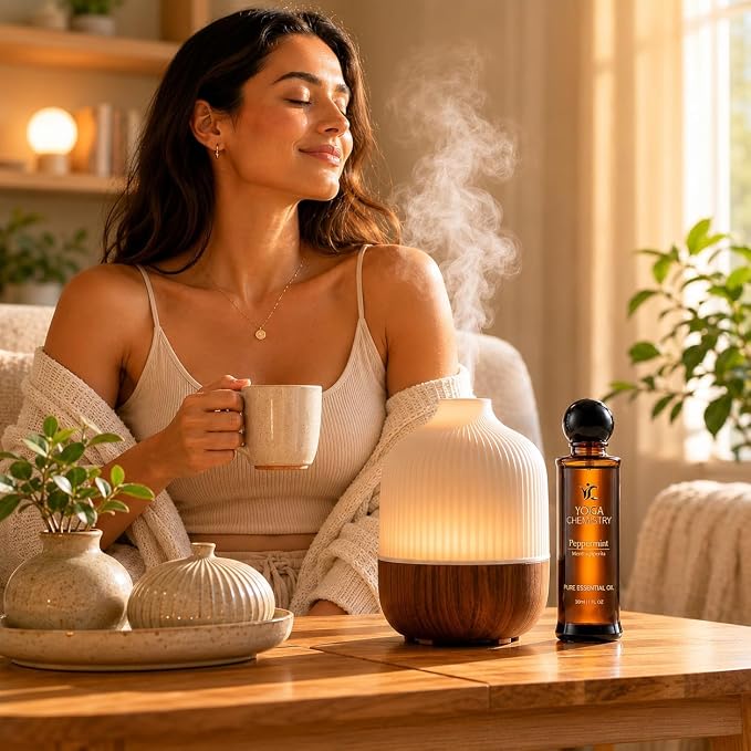 Peppermint Essential Oil | Clarity & Awakening Mood Ritual | 100% Pure, Undiluted & GCMS Tested | Essential Oils for Diffuser, Aromatherapy, Massage, Skin Care & DIY | 30 ml / 1 fl oz