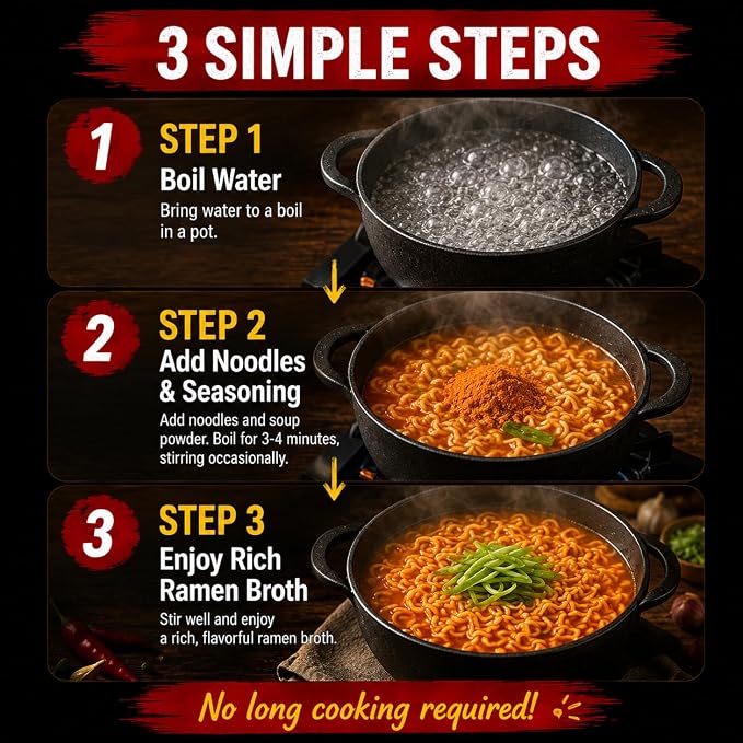 Unha's Korean Spicy Ramen Seasoning Powder, Vegan, 5.29 oz | korean spicy ramen seasoning, vegan soup powder, 5.29 oz pouch, hot broth, noodles udon rice hot pot