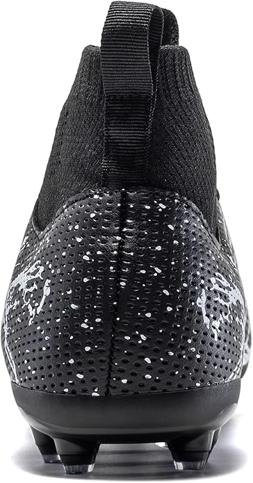 Kids Slip On Soccer Cleats for Boys Girls Youth Training Football Shoes