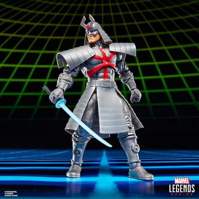 Marvel Legends Series Gamerverse Wolverine vs Marvel's Silver Samurai, Retro Video Game -Inspired Collectible 6-Inch Action Figures