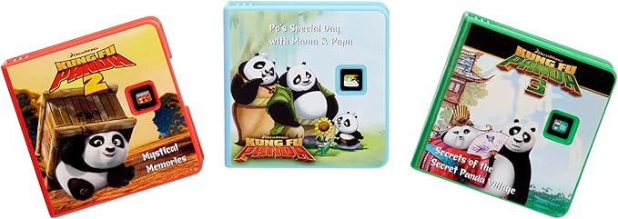 Little Tikes Story Dream Machine DreamWorks Kung Fu Panda Dragon Warrior Story Collection, Storytime, Books, DreamWorks Animation, Audio Play Character, Gift and Toy for Ages 3+ Years