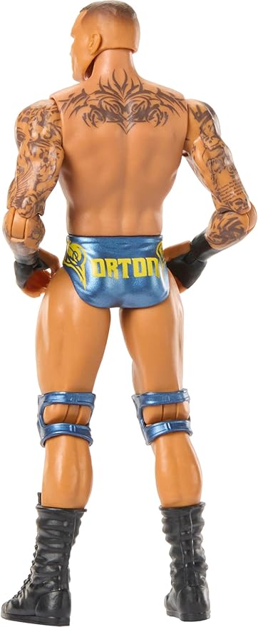 Mattel WWE Randy Orton Action Figure, Main Event Series #163, 6-inch Collectible Superstar with 14 Articulation Points & Life-Like Look