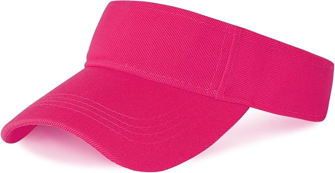 Marrywindix 1 Piece of Sport Wear Athletic Visor Sun Sports Visor Hat Visor Adjustable Cap for Women and Men
