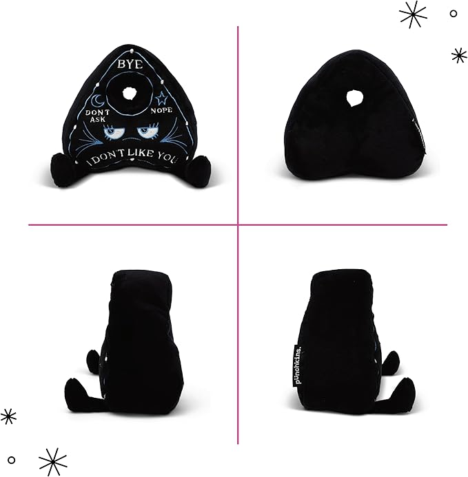Rest in Plush Collectible – Spooky Cute Stuffed Toy, Soft Halloween Plushie for Collectors, Trick or Treat Gift, Fall Holiday Decoration - Planchette