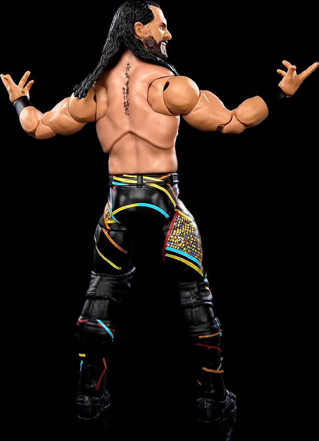 Mattel WWE Seth Rollins Ultimate Edition Action Figure with Interchangeable Accessories, Articulation & Life-Like Detail, 6-inch