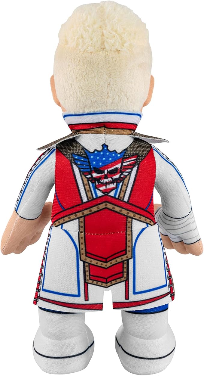 Bleacher Creatures WWE Superstar Cody Rhodes 10" Plush Figure - A Wrestling Star for Play or Display