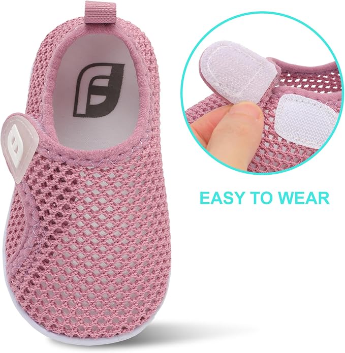 JOINFREE Baby Toddler Water Shoes Boys Girls Sandals Barefoot Kids Breathable Sneakers Shoes for Walking Running