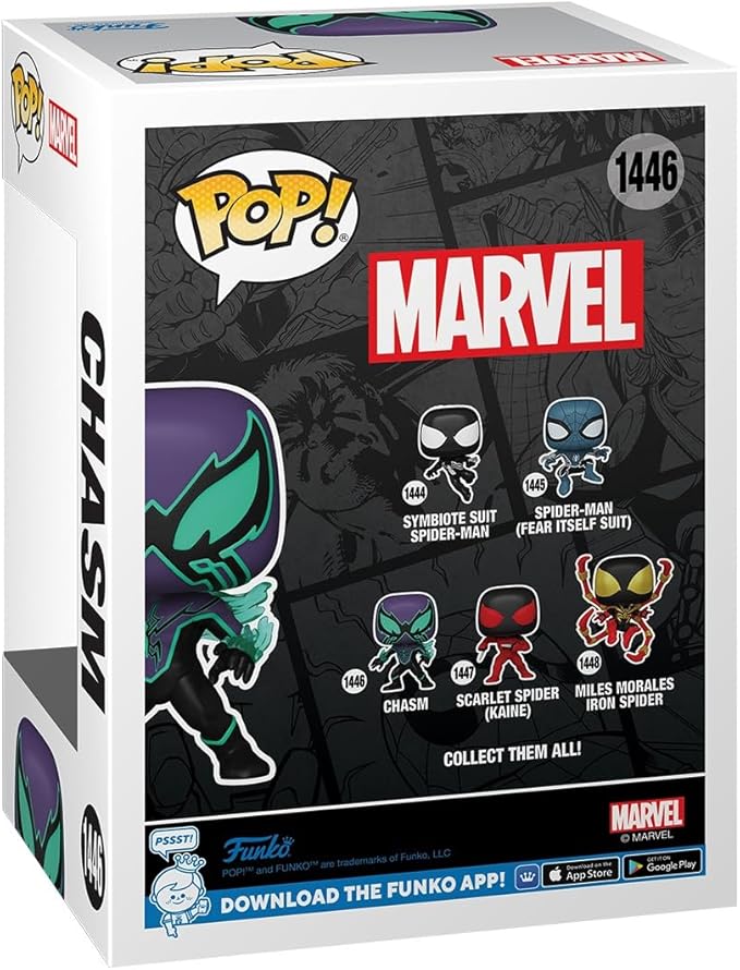 Funko Pop Marvel: Spider-Man Comics - Chasm - Marvel Comics - Collectable Vinyl Figure - Gift Idea - Official Merchandise - Toys for Kids & Adults - Superheroes Fans - Model Figure for Collectors