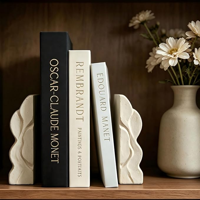 Decorative Faux Books Storage Box, Modern Stacked Books for Shelf & Table Decor, Multi-Functional Ornament for Photo Storage & Living Room Decoration