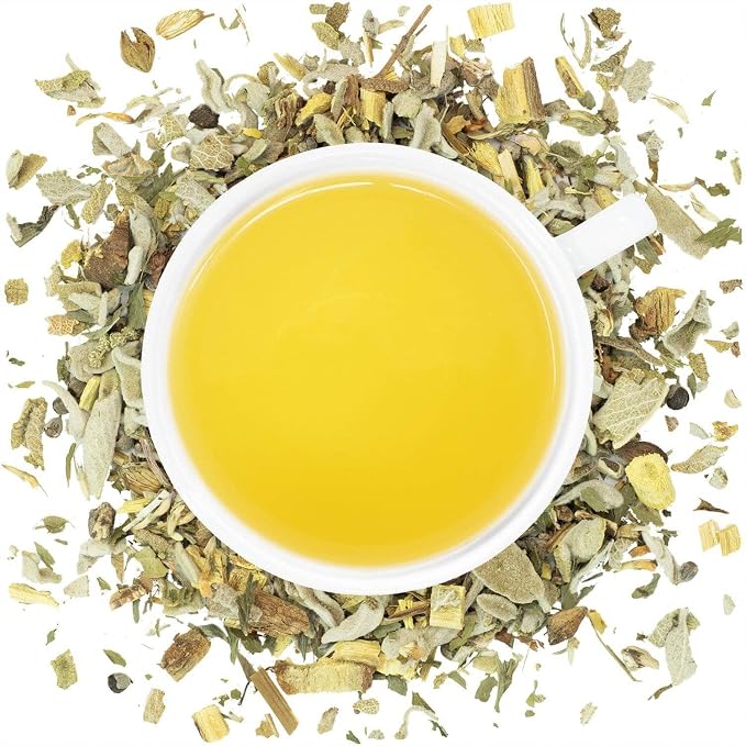 Organic Menopause Relief Loose Leaf Tea - 2oz Bag (Approx. 30 Servings) | Full Leaf Tea Co.