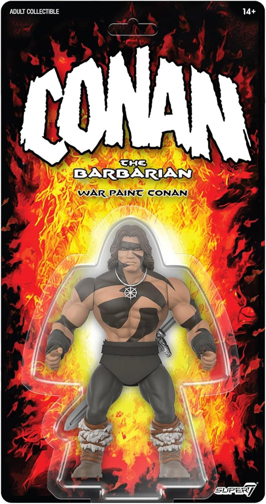 Super7 Conan The Barbarian Vintage Figures Wave 02 - Conan (War Paint) Action Figure