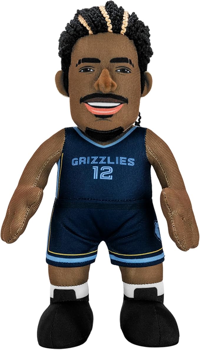 Bleacher Creatures Memphis Grizzlies Ja Morant 10" NBA Plush Figure - A Superstar for Play or Display