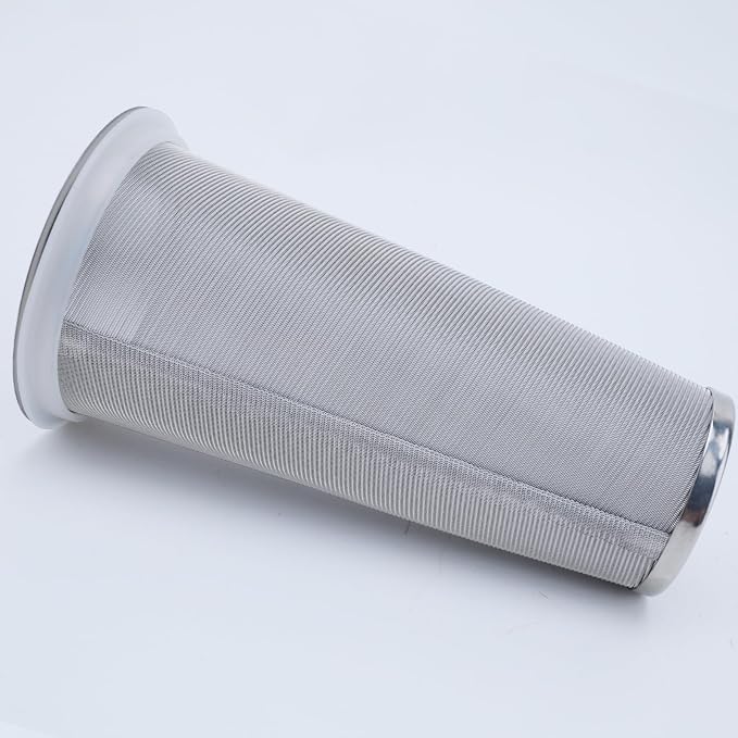 Fermus Cold Brew Coffee Filter for 32oz / 1Quart Wide Mouth Mason Jar Infuser 304 Stainless Steel Strainer with Seal Ring Design for Grounds Tea Fruit Coffee Filter (32 Ounces Mason Jar Filter)