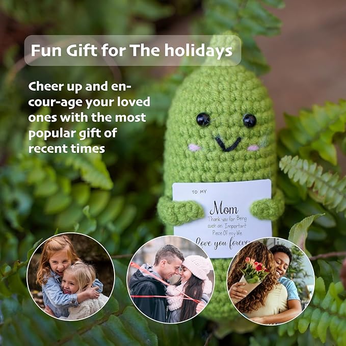 for Mom Birthday Gifts for Mom Encouragement Pickle Christmas Stocking Stuffers (Love You Forever Mo)
