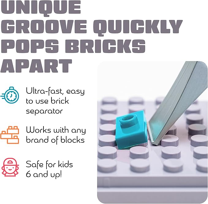World's Fastest Separator Tool - Efficient Remover for Kids and Adults - Perfect for Ages 6 and Up - Essential Tool (Light Blue)