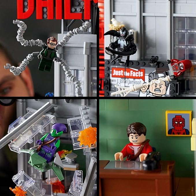 Lego Marvel Super Heroes Playset, from 16 Years - Daily Bugle 76178