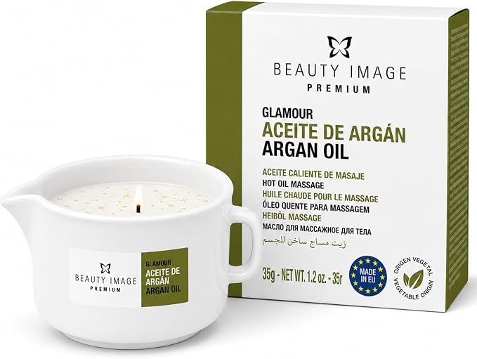 Beauty Image Glamour Hot Oil Body Massage Candle