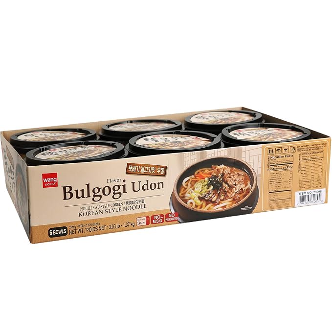Wang Noodle Lovers Pack - Bulgogi Udon, Jjamppong