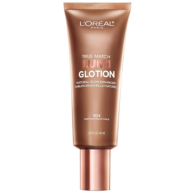 L’Oréal Paris Lumi Glotion Deep and Light Bundle, Highlighter and Bronzer For Radiant Glow, Pack of 2