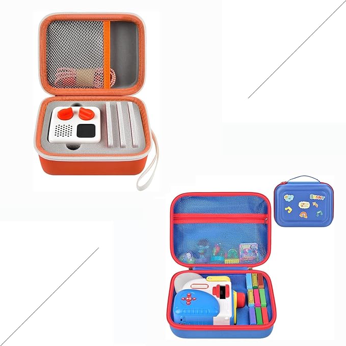 casmilee Travel Case Compatible with Yoto Mini and Case Compatible with Little Tikes Story Dream Machine Starter Set Bundle