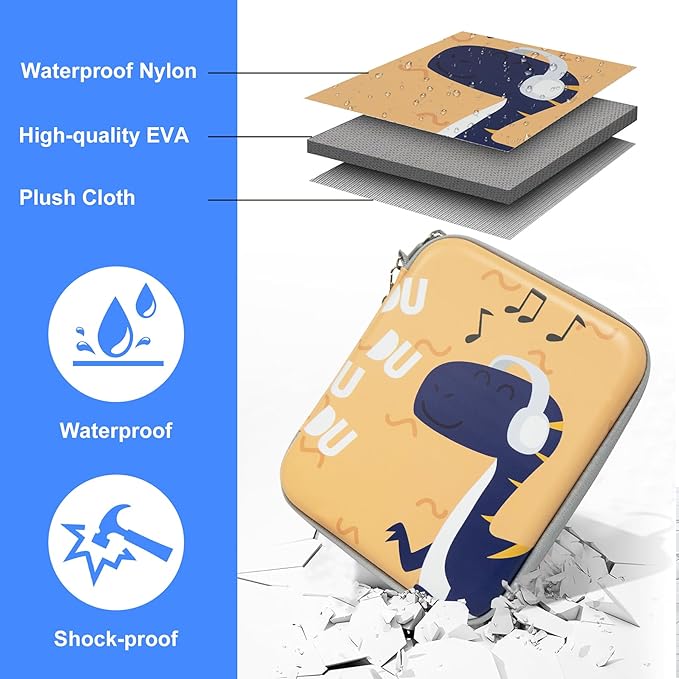 Card Case for Yoto Cards,Portable Yoto Card Holder with Zipper & 80 Pockets,Card Ctorage Bag for Yoto Player Cards