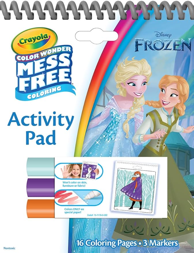 Crayola Disney Color Wonder Bundle (3 Pack), Stocking Stuffers for Kids, Toddler Mess Free Activity Pads & Markers, Disney Coloring Toys, Holiday & Christmas Gifts, 3+