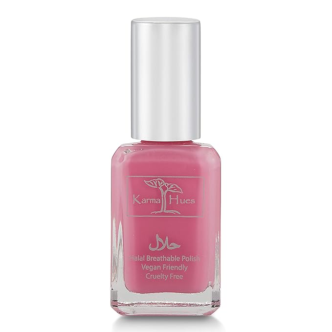 Karma Naturals Certified Halal Nail Polish - Breathable & Water Permeable, Wudu Friendly (Almas)